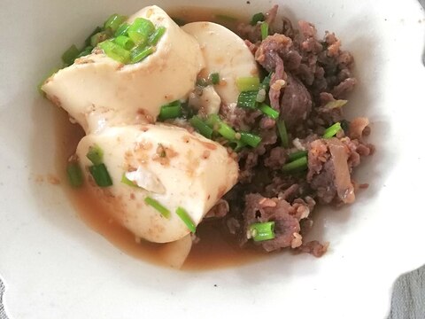 プルコギ肉で簡単肉豆腐